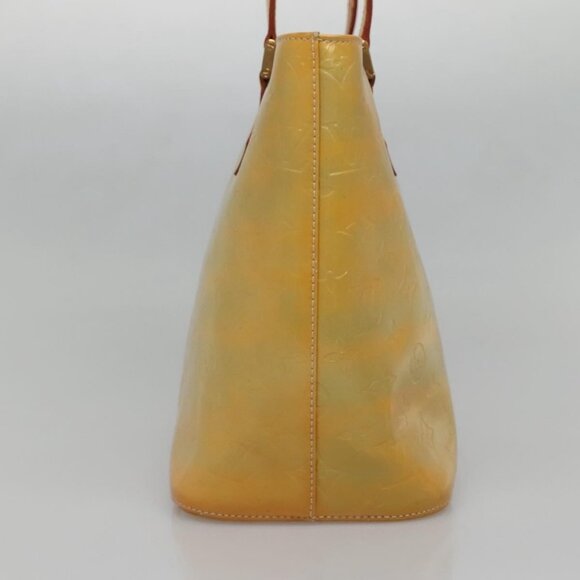 LOUIS VUITTON Monogram Vernis Houston Hand Bag Gris M91053 LV Auth ki5812 - Picture 5 of 16